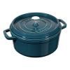 140840 kulaty hrnec morska modr o 24 cm staub