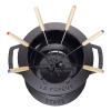 141308 1 set na fondue cerny o 16 cm staub
