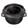 141308 3 set na fondue cerny o 16 cm staub