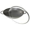 141287 wok se sklenenou poklici o 37 cm grafitove sedy staub