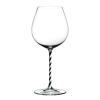 160796 2 sklenice old world pinot noir black and white twisted fatto a mano riedel