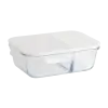 230881 box na potraviny pkv 033 1 45 l sklo silikon pebbly