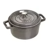 140810 kulaty hrnec grafitove seda o 22 cm staub