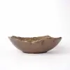 231517 2 servirovaci talir terra 26 x 23 cm hneda keramika mij