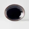 231520 3 jidelni talir gloss black 24 cm cerna keramika mij
