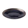 231520 jidelni talir gloss black 24 cm cerna keramika mij