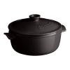 203181 hrnec kulaty s poklici v 5 3 l antracitova charcoal