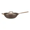 232672 5 wok milano 30 cm s poklici hneda keramika zwilling