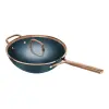 232657 wok milano 30 cm s poklici modra keramika zwilling