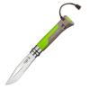 232069 kapesni nuz n 08 outdoor 8 5 cm zelena opinel