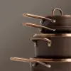 232648 3 hluboka panev milano 28 cm s poklici hneda keramika zwilling