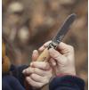 232162 4 detsky nuz n 07 my first opinel 8 cm bukove drevo s pouzdrem na opasek opinel
