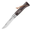 232120 kapesni nuz n 08 bushwacker 8 5 cm tmave hneda habrove drevo opinel