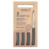 232207 jidelni nuz bon appetit 11 cm sada 4 ks seda plast opinel