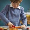 232180 4 detsky kucharsky set le petit chef sada 3 ks cervena opinel