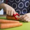 232189 6 detsky nuz le petit chef 10 cm cervena s chranicem prstu opinel