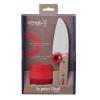 232189 detsky nuz le petit chef 10 cm cervena s chranicem prstu opinel