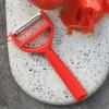 232150 5 skrabka na zeleninu t duo cervena plast opinel