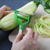 232159 4 skrabka na zeleninu t duo zelena plast opinel