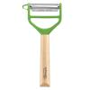 232141 skrabka na zeleninu t duo zelena bukove drevo opinel