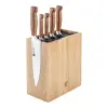 232663 10 sada nozu s blokem four star wood sada 6 ks hneda zwilling