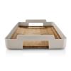 233273 3 servirovaci podnos nordic kitchen 50 x 35 cm piskova plast bambus eva trio