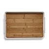 233273 4 servirovaci podnos nordic kitchen 50 x 35 cm piskova plast bambus eva trio
