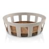 233264 kosik na pecivo nordic kitchen 22 x 7 cm piskova plast bambus eva trio